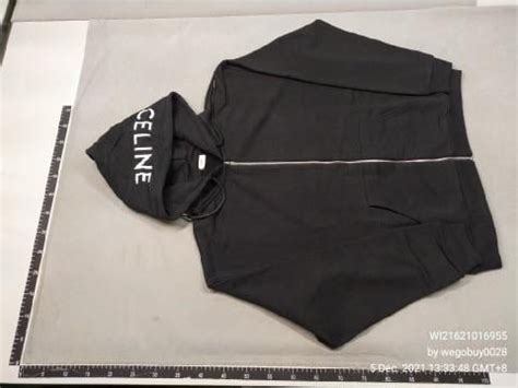 replica celine hoodie|QC CELINE ZIP UP HOODIE : r/FashionReps .